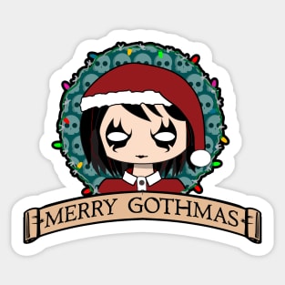 Merry Gothmas Sticker